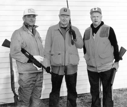 Bill Schmidt, at left, was longtime friends with Red Schoendi- enst and Whitey Herzog, formerly of the St. Louis Cardinals. He frequently went fishing and hunting with them. (submitted photo)