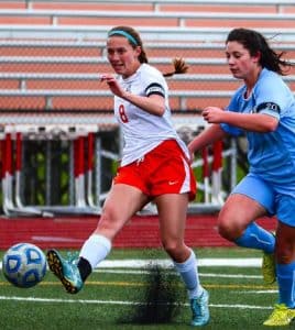 Waterloo's Erika Lloyd was recently named an lIlinois High School Soccer Coaches Association All-State selection. (John Spytek photo)