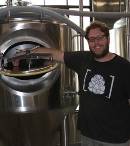 Matt Schweizer looks forward to opening his brewery in downtown Waterloo next month. (Sean McGowan photo)