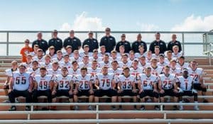 Pictured are members of the 2016 Waterloo High School varsity football team.