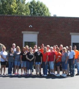 Under Jack Latchem’s leadership, the Waterloo school district’s custodial and maintenance staff (pictured) make the school buildings shine. (Sean McGowan photo)