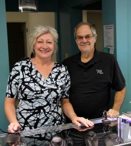 Pictured, Kathy and Scot Reime of JSR Jewelry in Waterloo have smiles on their faces following an eventful end to their holiday season. (Kermit Constantine photo)