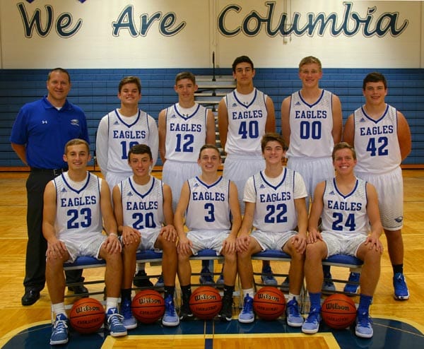 Pictured is the 2016 Columbia High School boys basketball team.