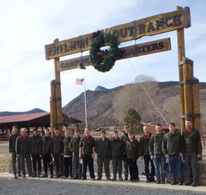 Ten scouts and six adults of Boy Scout Troop 323 in Waterloo traveled to Philmont Scout Ranch in Cimarron, N.M., over Christmas break. (submitted photo)