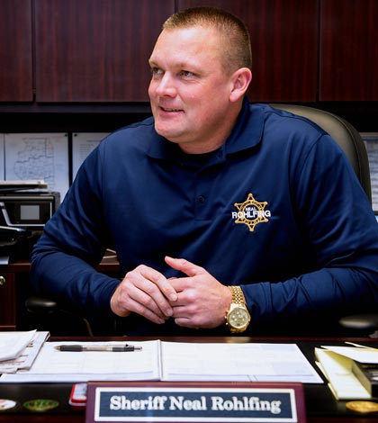 Monroe County Sheriff Neal Rohlfing