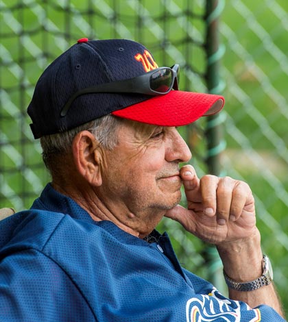 Waterloo Millers manager Vern Moehrs won his 42nd Monroe Division title over the weekend. (Alan Dooley photo)