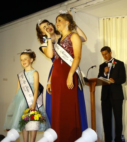 Hartman crowned queen; Cissell is little miss