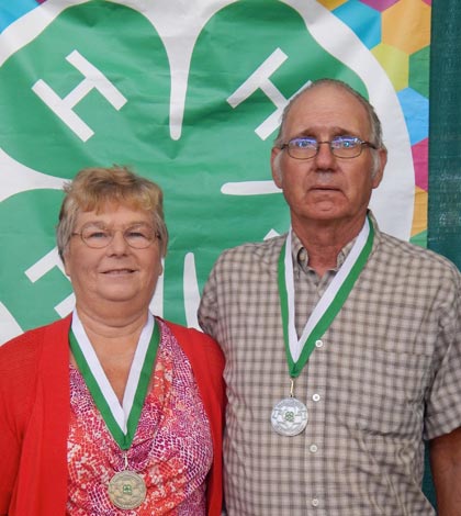 Marquardts honored for 4-H involvement