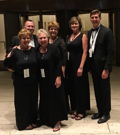 Pictured are the members of the St. Paul United Church of Christ choir who performed at Carnegie Hall. Front row, from left, are Brenda Humphrey and Vickie Gardner. Back row, from left, are Gary Humphrey, Renae Mayer, Linda Mueller and Jeff Clinebell. (submitted photo)