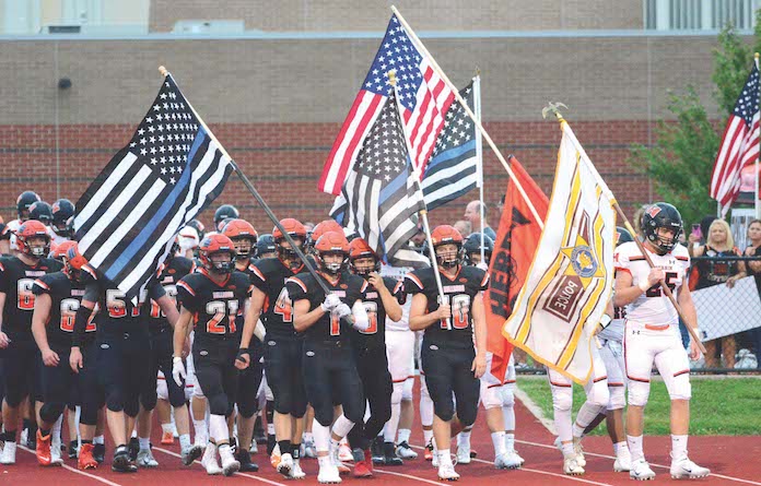 WHS and Herrin flags FRONT