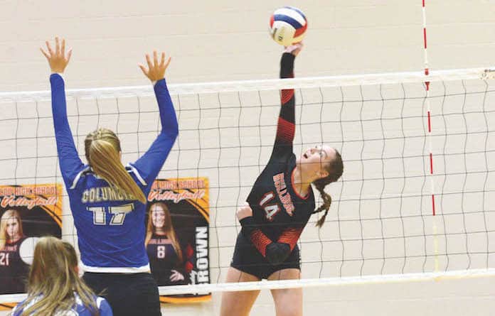 Bulldogs spike past Eagles