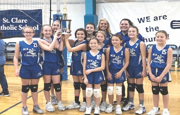 ICS fifth grade volleyball | Team of the Week