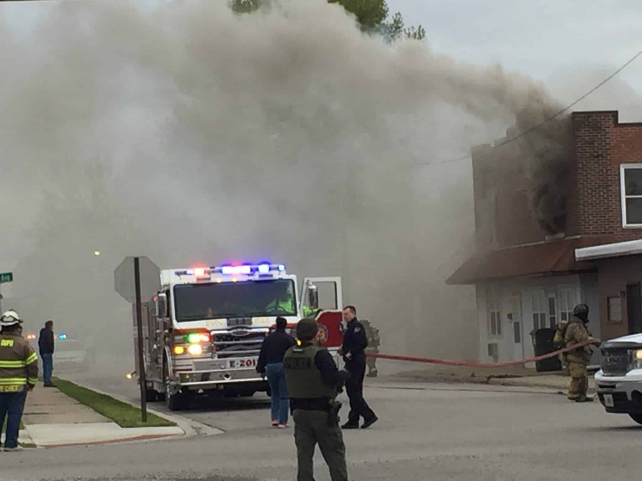 Friday evening structure fire in Dupo RepublicTimes News