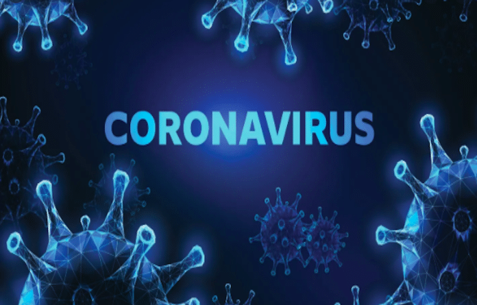 coronavirus blue