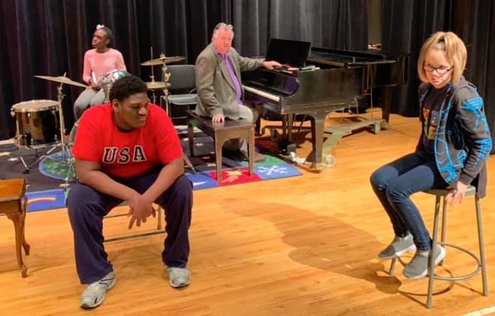 Music connects teacher to the blind