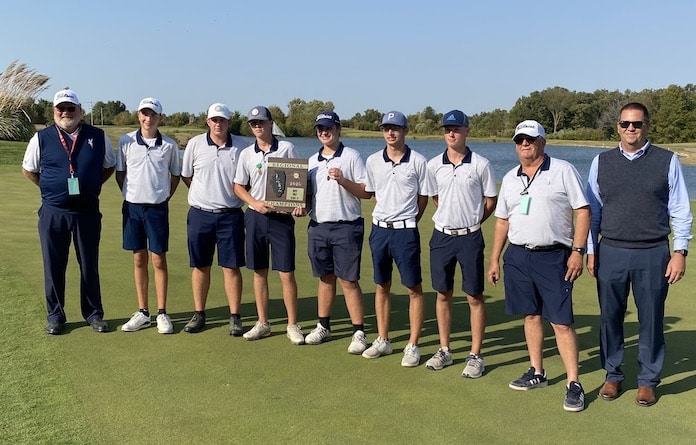 Gibault boys golf wins regional title