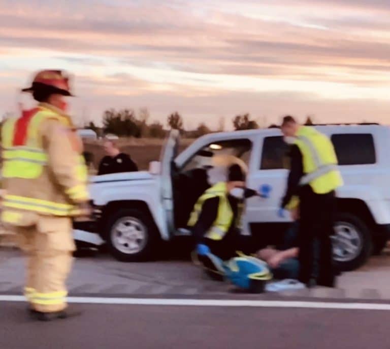 Saturday night injury crash on I-255