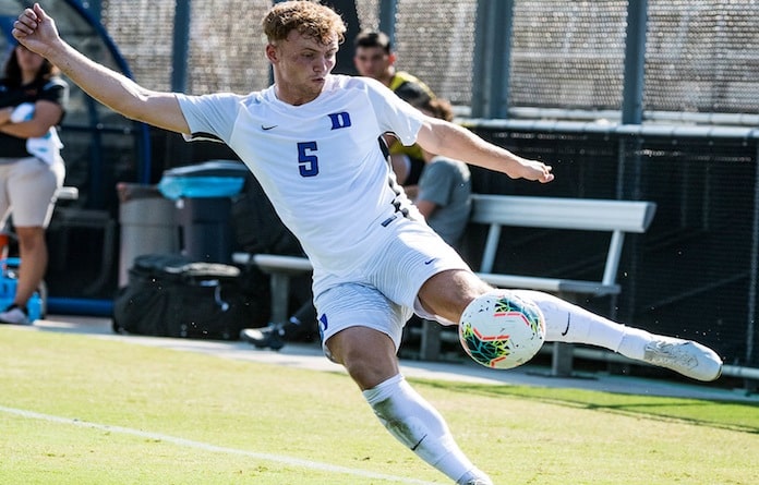 Duke Men's Soccer takes on Princeton at Koskinen Stadium, Durham, NC. - September 3, 2019