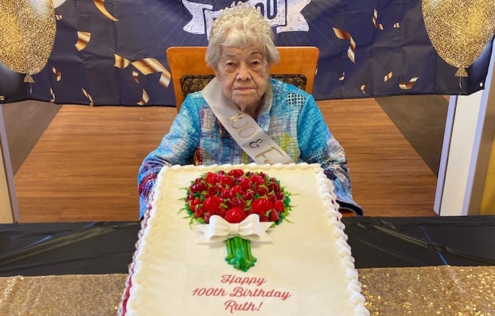 Centenarian ‘grateful for every day’