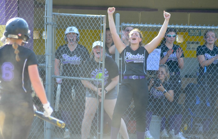 VHS softball celebrates