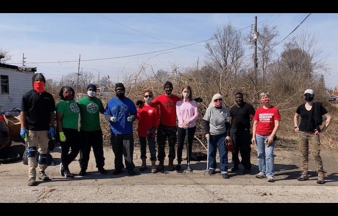 Columbia woman pitching in to help East St. Louis