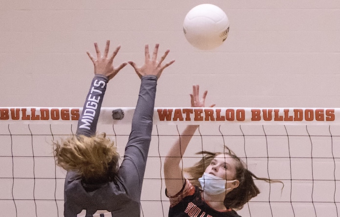 Volleyball teams spike into action