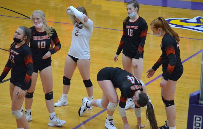 WHS volleyball 2021 falls