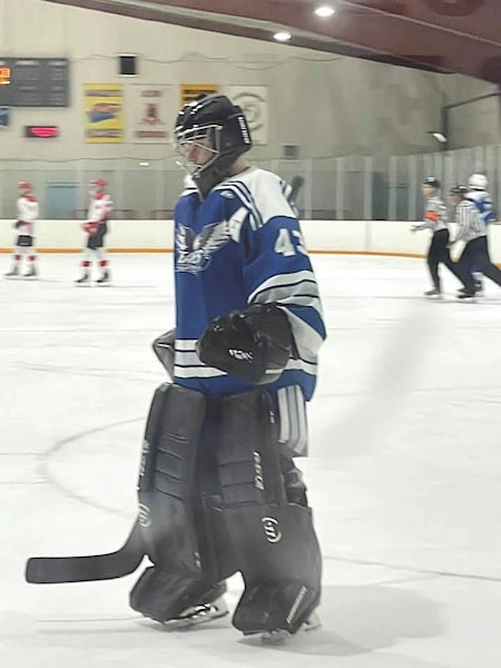Columbia goalie Tim Barbee has performed well in net so far this season.
