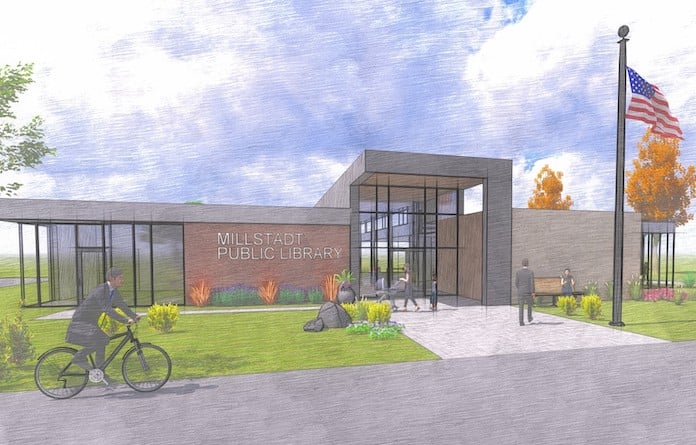 millstadt library concept FEAT