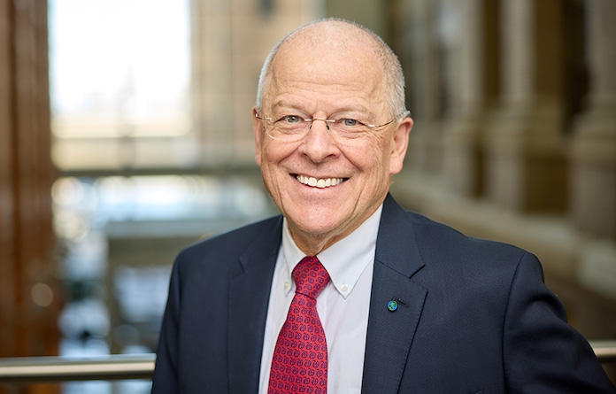 Graham A. Colditz, MD, Deputy Director, Institute for Public Health, is photographed at FLTC on March 15, 2022. MATT MILLER/WASHINGTON UNIVERSITY SCHOOL OF MEDICINE