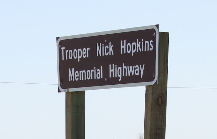 Highway memorializes fallen trooper