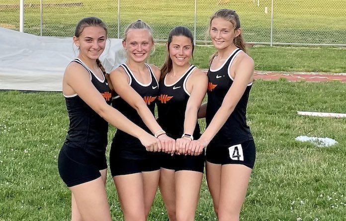 Girls tracksters qualify for state