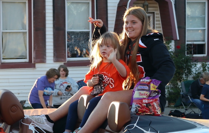 Girl power leads WHS parade 