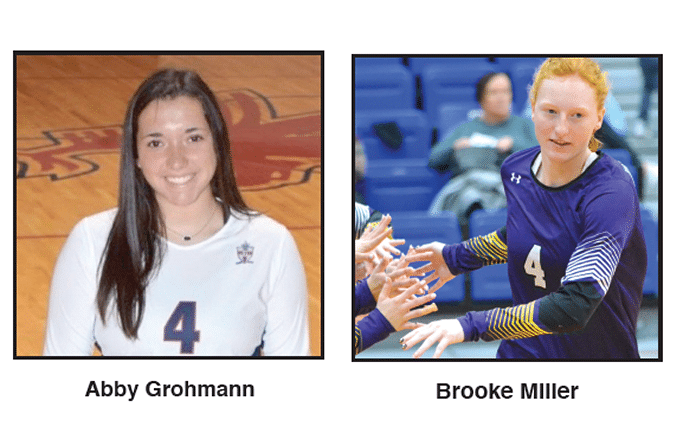 State honors for local spikers 