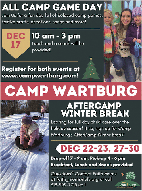 Camp Wartburg game day and AfterCamp Winter Break RepublicTimes News