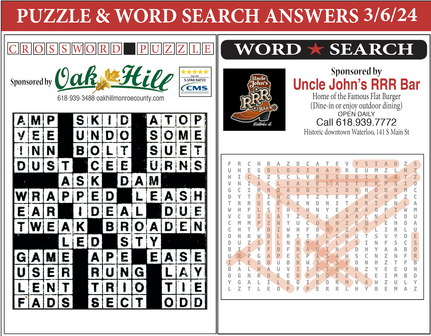 puzzle answers 030624