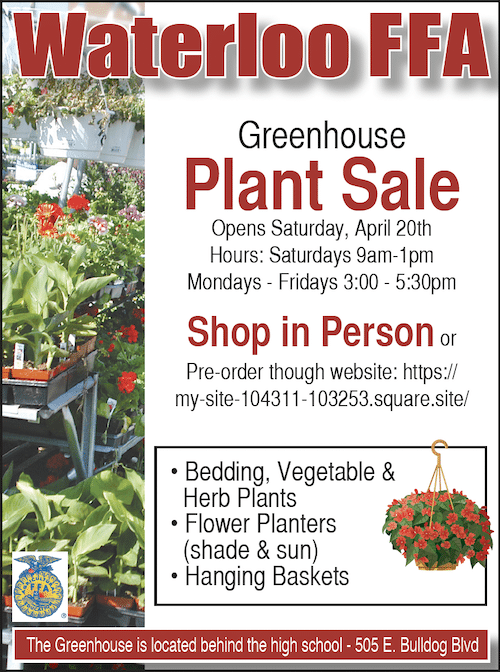Waterloo FFA plant sales RepublicTimes News