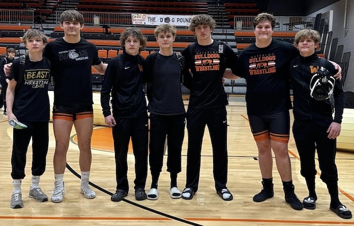 WHS regional wrestlers