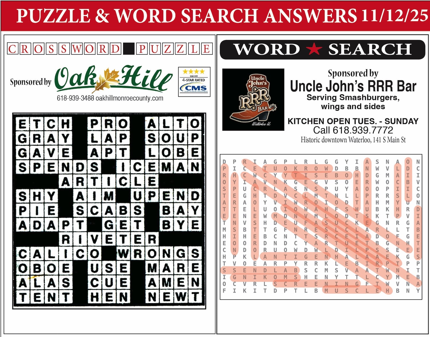 ANSWER SHEET 11_12_25