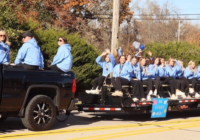CHS Volleyball victory lap FEAT