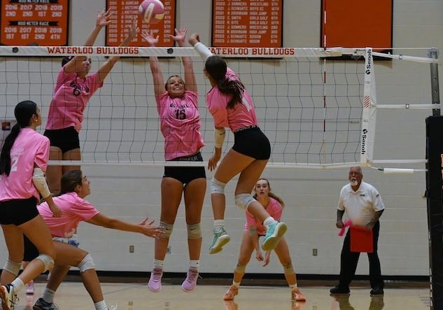 Gib v WHS Pinkout Volleyball 2025-2