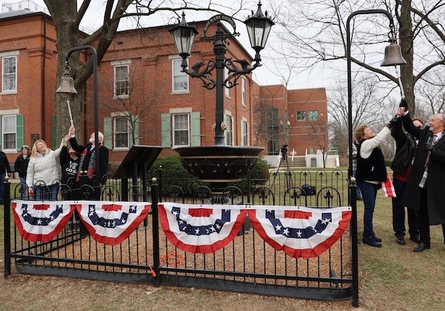 Ringing bells courthouse